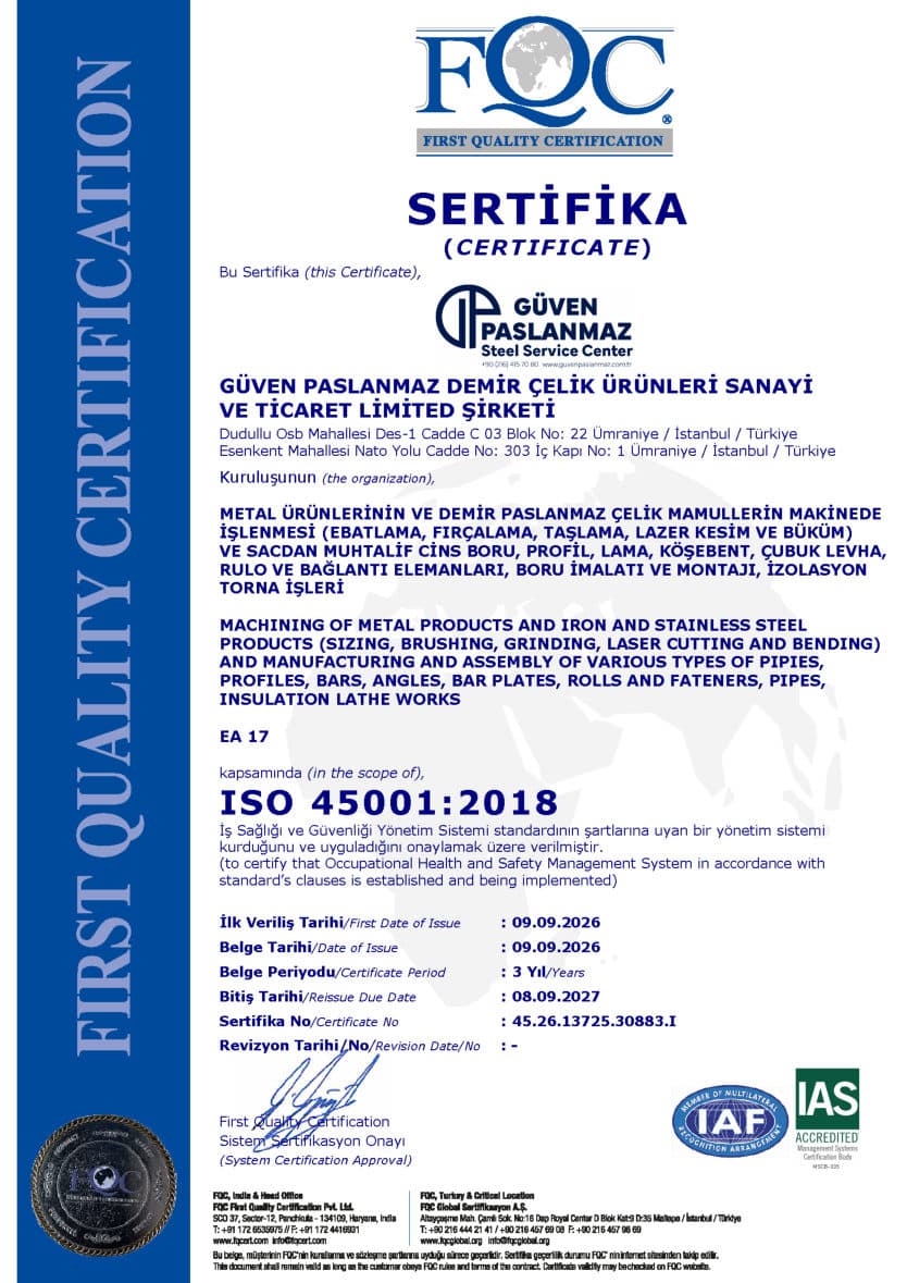 ISO 45001:2018